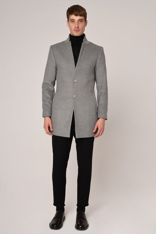 Antioch Men's Wool-Blend Cashmere Coat