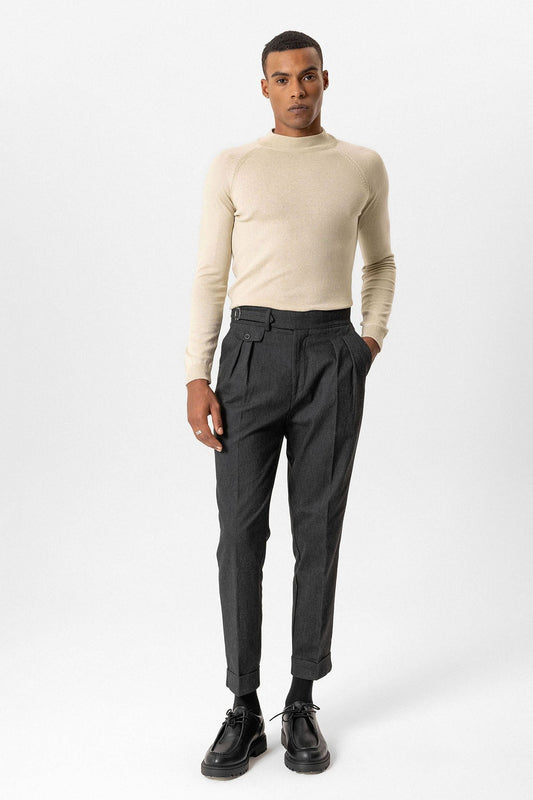 Antioch Men's Half-Turtleneck Sweater