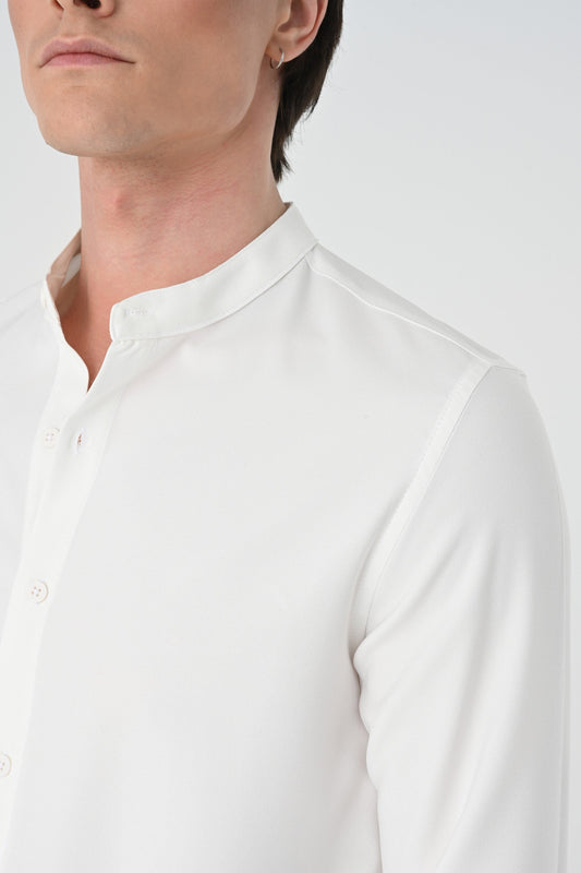 Antioch Regular Fit Mandarin Collar Men's Shirt