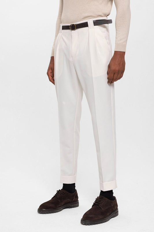 Antioch Arched Double-Cuff Pants