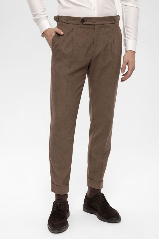 Antioch High-Waisted Pleated Men's Pants