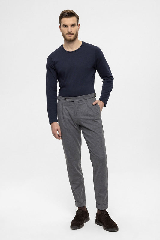 Antioch High-Waisted Pleated Men's Pants