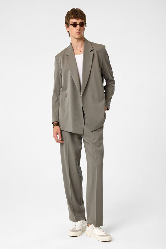 Antioch Double-Breasted Men's Blazer with Hidden Pockets