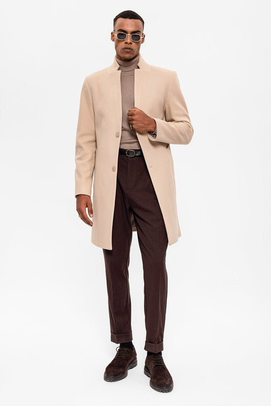 Antioch Stand-Up Collar Men's Coat