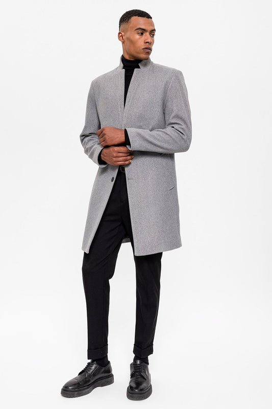 Antioch Stand-Up Collar Men's Coat