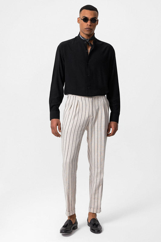 Antioch Hakim Yaka Regular-Fit Men's Shirt