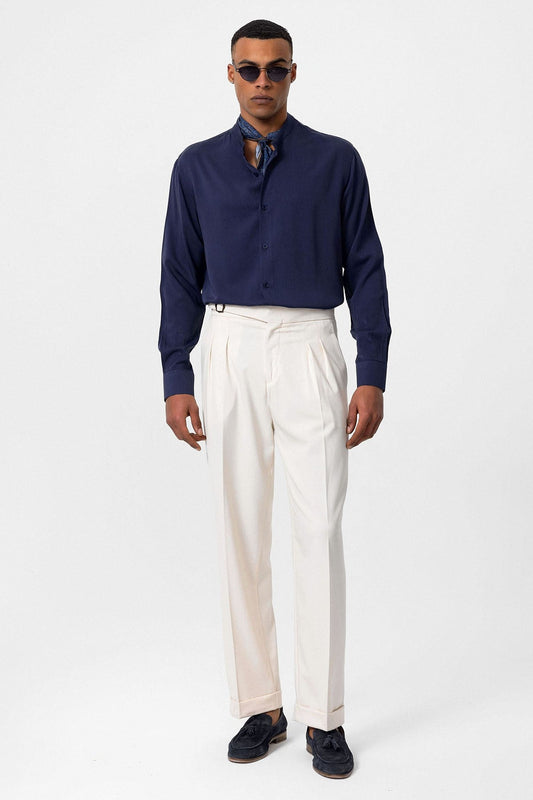 Antioch Hakim Yaka Regular-Fit Men's Shirt