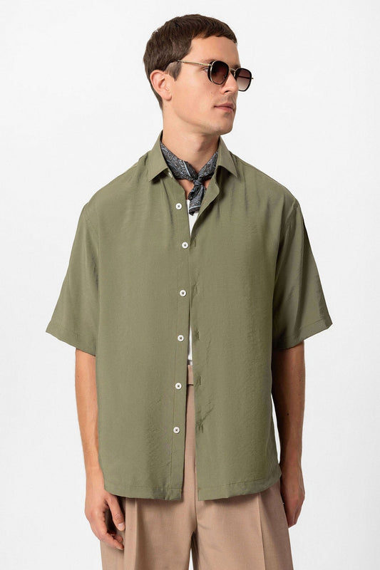 Antioch Short-Sleeve Oversized Men's Shirt