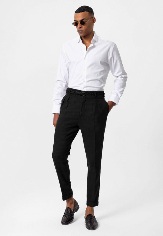 Antioch High-Waisted Pleated Men's Pants