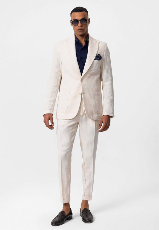 Antioch High-Waisted Pleated Men's Pants
