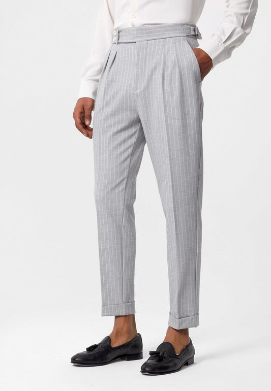 Antioch High-Waisted Striped Men's Pants
