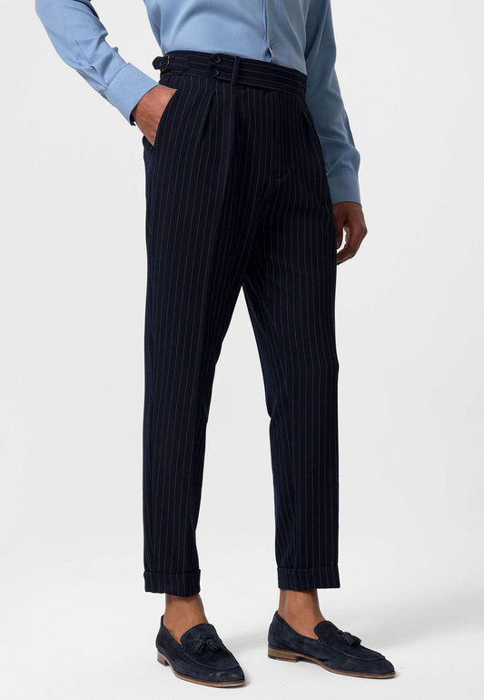 Antioch High-Waisted Striped Men's Pants