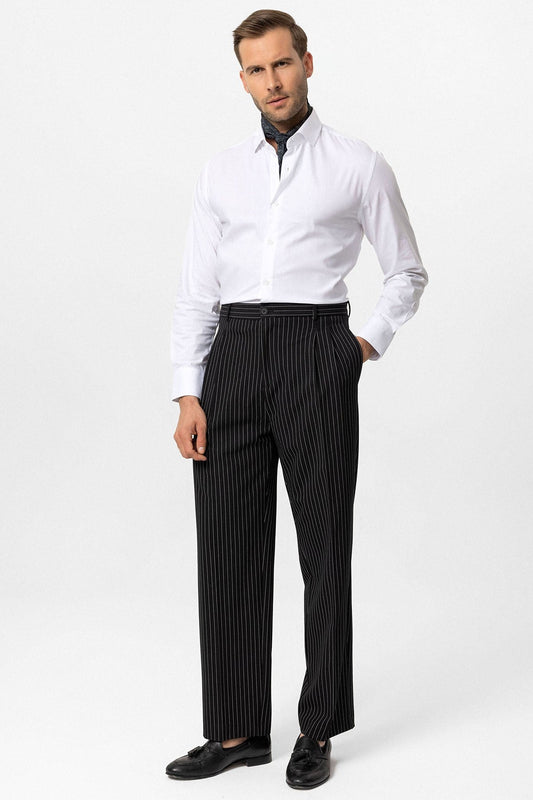 Antioch High-Waisted Relaxed-Fit Striped Men's Pants
