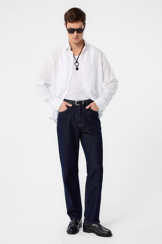 Antioch High-Waisted Regular-Fit Men's Jeans