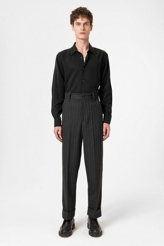 Antioch High-Waisted Striped Relaxed-Fit Men's Pants