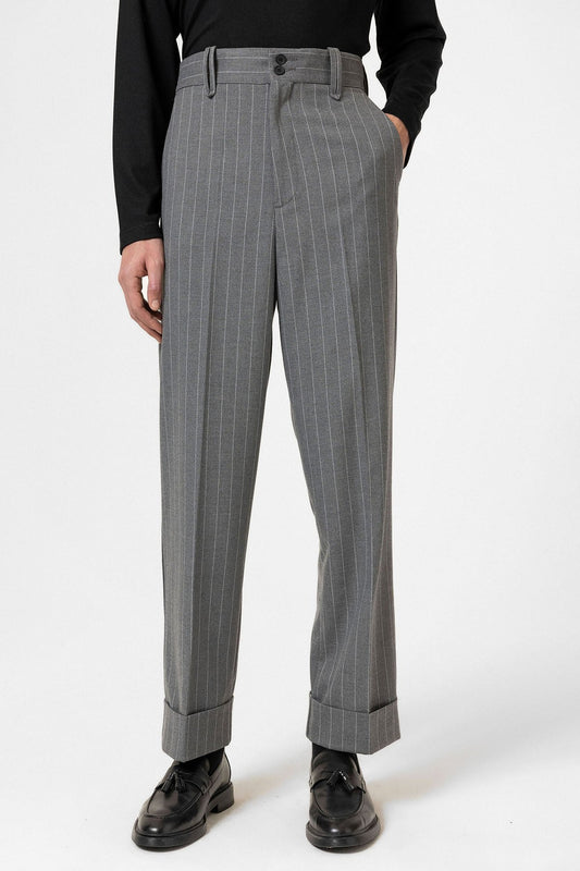 Antioch High-Waisted Striped Relaxed-Fit Men's Pants