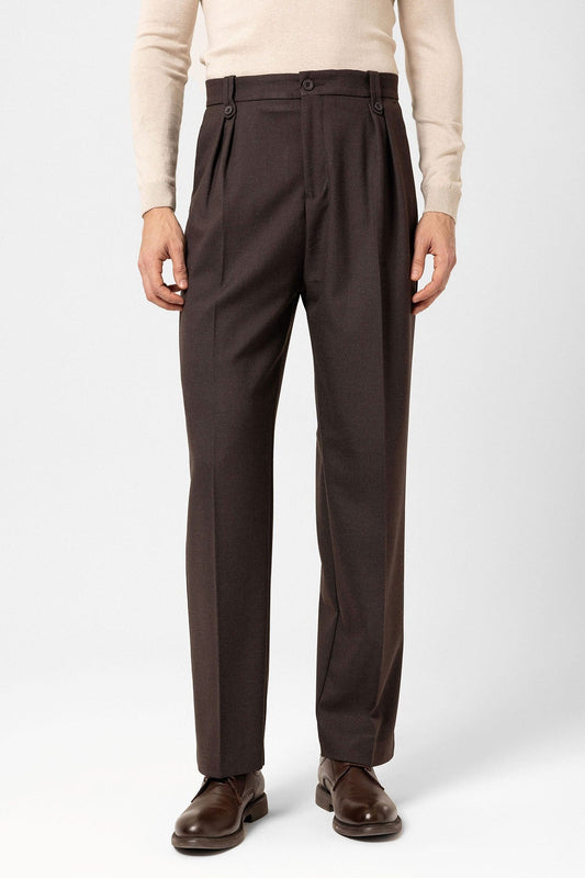 Antioch Double-Pleated High-Waisted Men's Pants