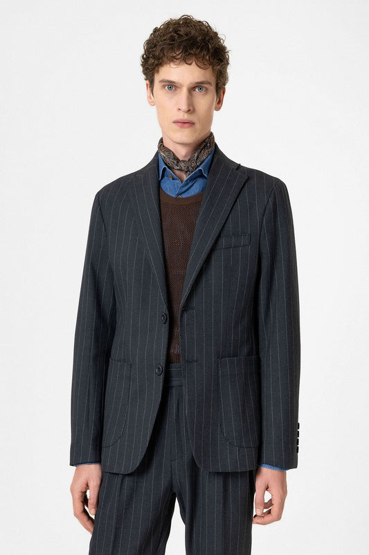 Antioch Slim-Fit Striped Men's Blazer