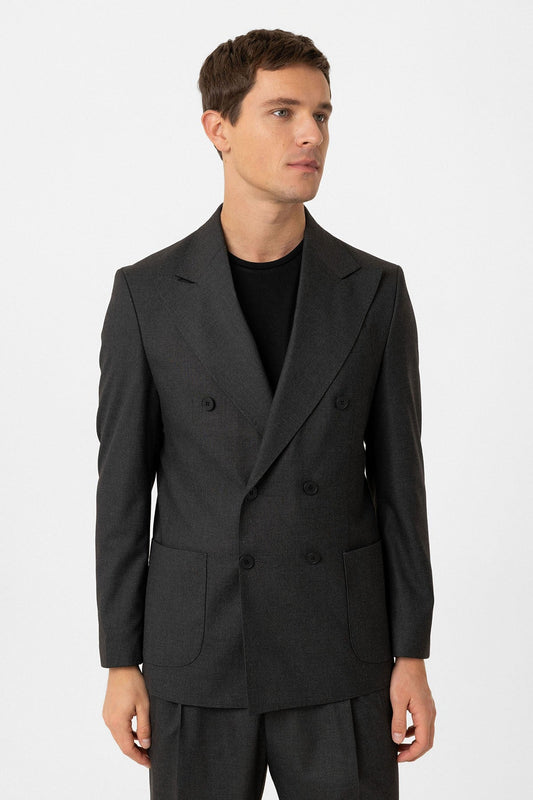 Antioch Double-Breasted Italian-Cut Men's Suit
