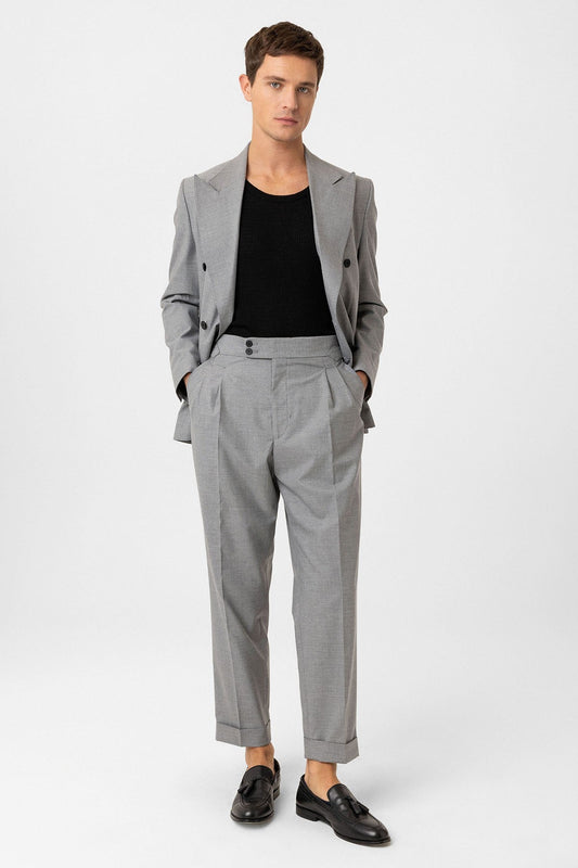Antioch Double-Breasted Italian-Cut Men's Suit