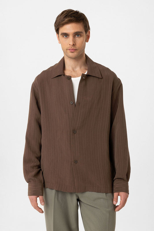Antioch Oversized Textured Men's Shirt