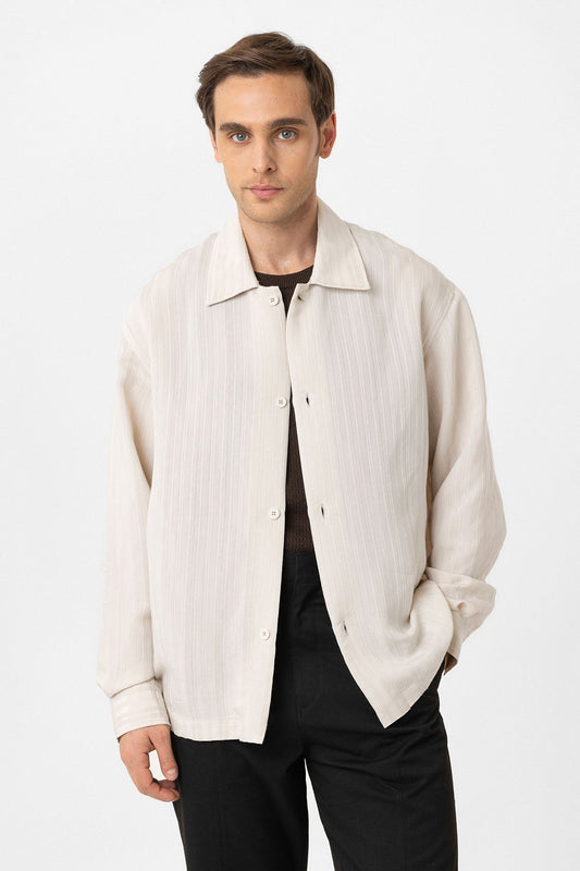 Antioch Oversized Textured Men's Shirt