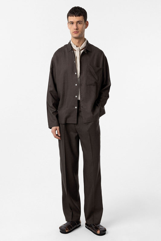 Antioch Linen-Blend Relaxed-Fit Men's Shirt