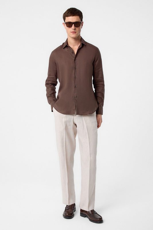 Antioch 100% Linen Comfort Fit Men's Shirt