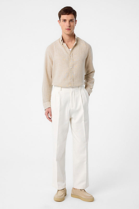 Antioch High-Waisted Cotton Men's Pants