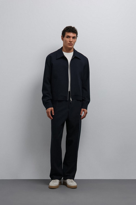Antioch Relax Fit Baggy Pleated Men's Pants