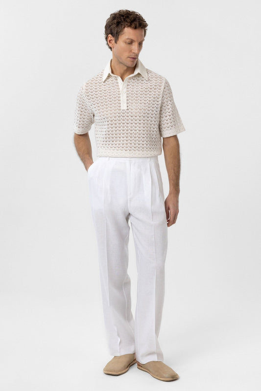 Antioch Polo-Neck Knit Men's T-Shirt