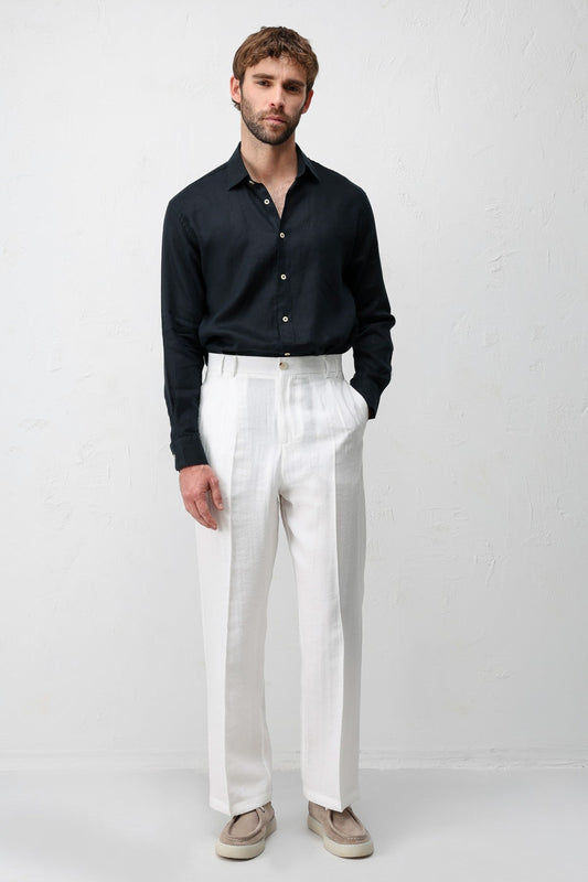 Antioch Lyocell Relaxed-Fit Pleated Men's Pants