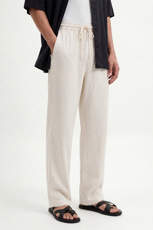 Antioch Men's Striped Pants with Modal Blend