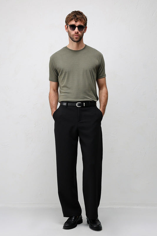 Premium Textured Men's T-Shirt