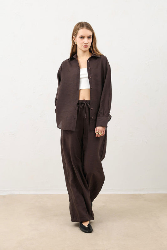 Antioch Draped Oversized Women's Shirt