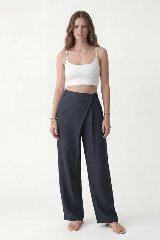 Lyocell-Blend Pareo Pants