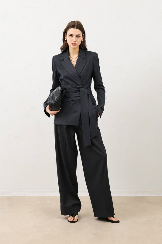 Antioch Fitted Women's Blazer with Belt