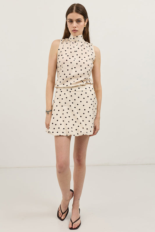 Women's Polka-Dot Top