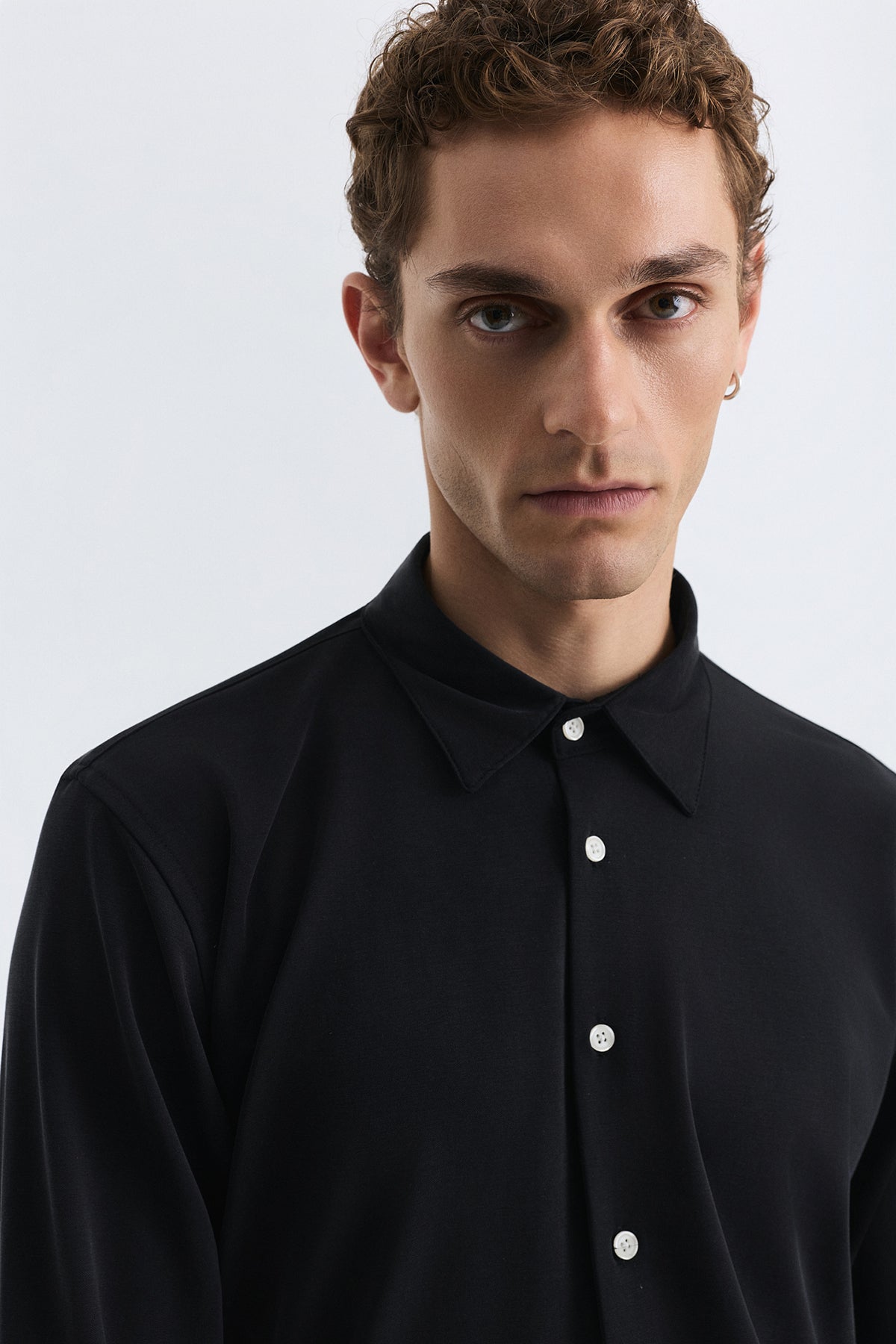 Relaxed-Fit Shirt with Lyocell Blend