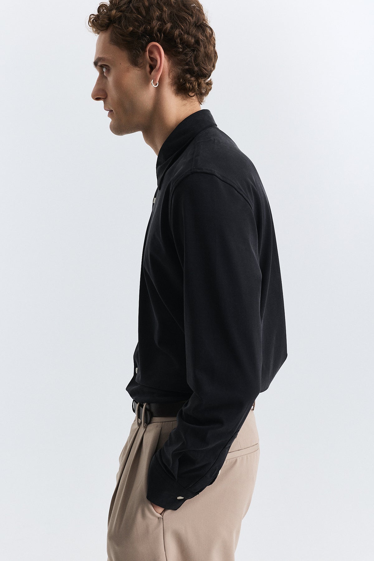 Relaxed-Fit Shirt with Lyocell Blend