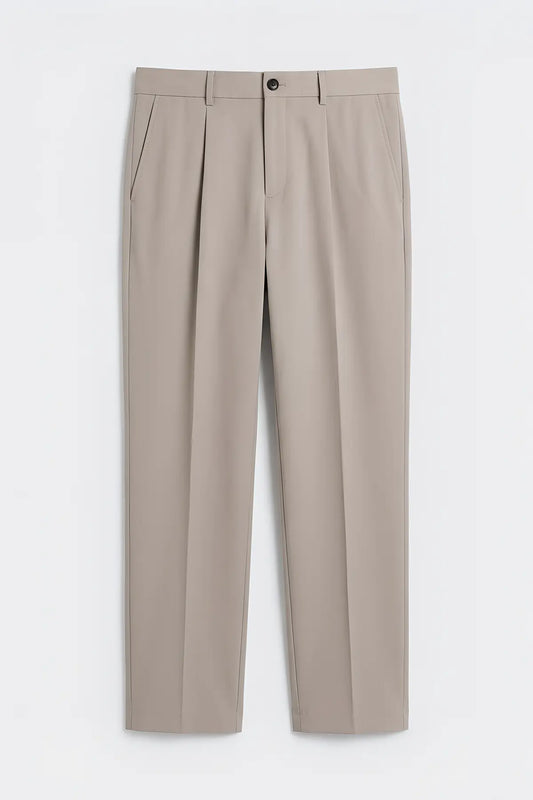 Regular Fit Pileli Pantolon - on gorunum