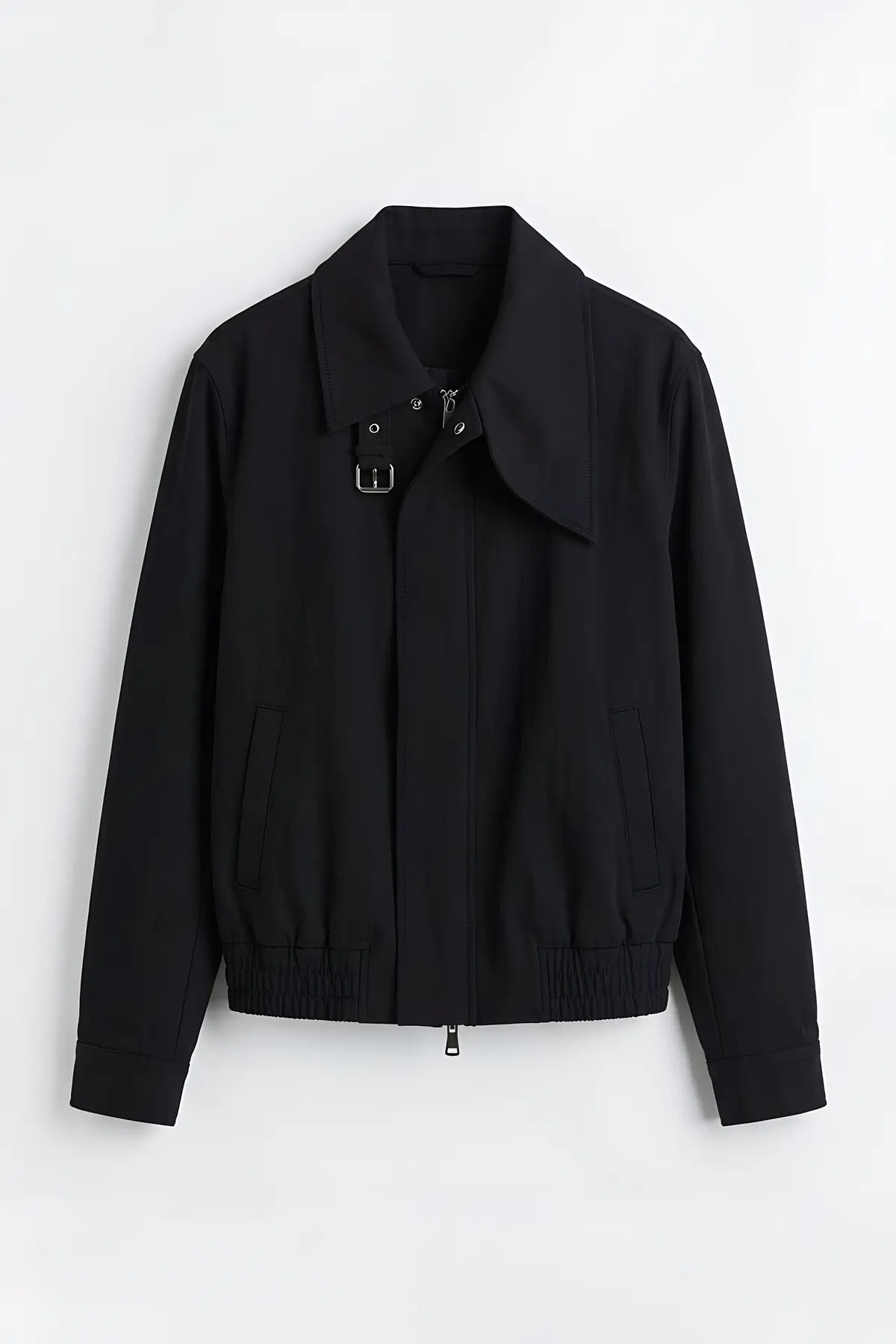 Asimetrik Yaka Mont - on gorunum