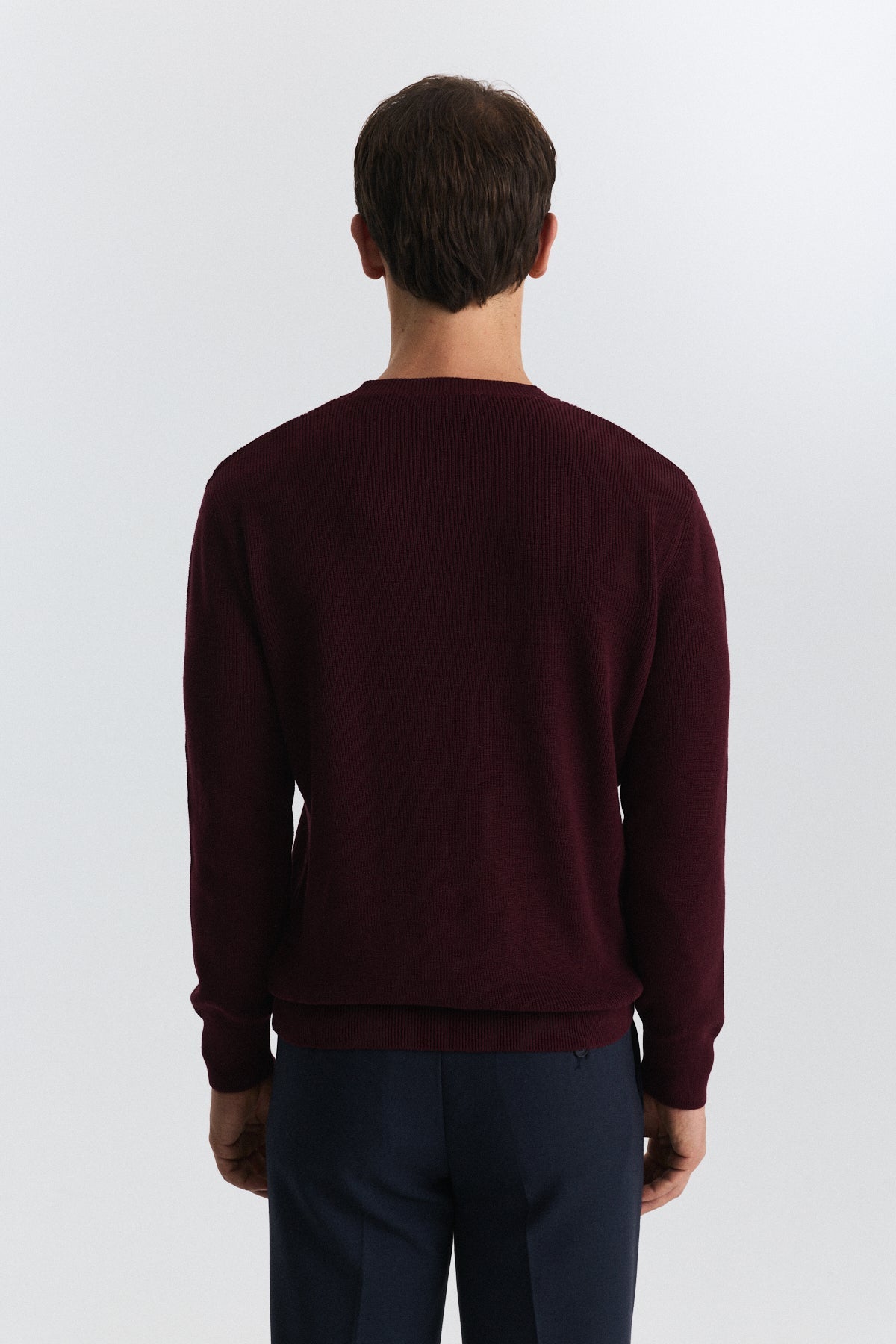 Textured Men's Sweater