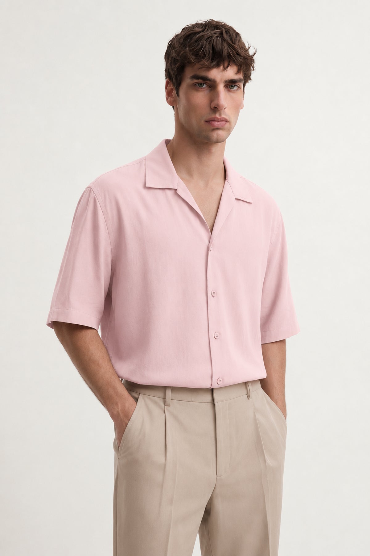 Lyocell Relax Fit Men's Shirt