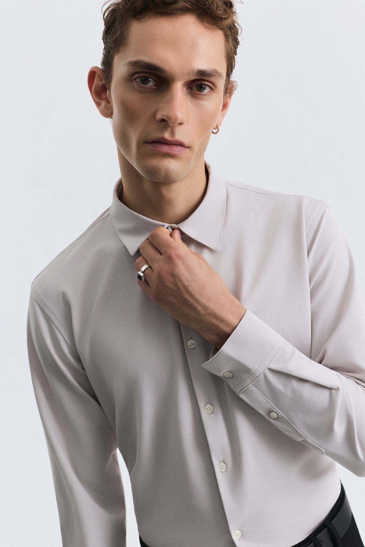 Relaxed-Fit Shirt with Lyocell Blend