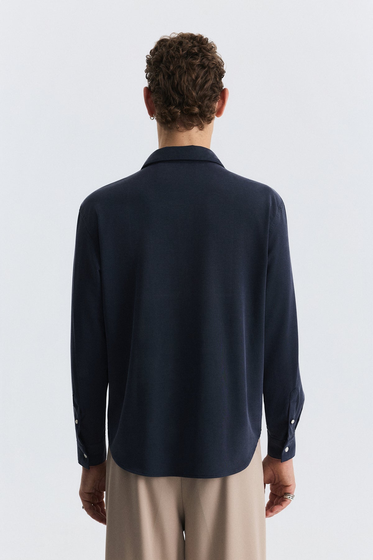 Relaxed-Fit Shirt with Lyocell Blend