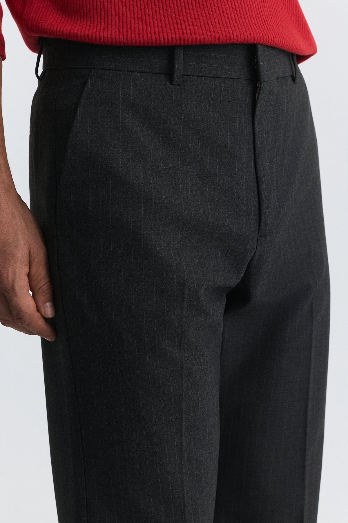 Relaxed-Fit Striped Pants