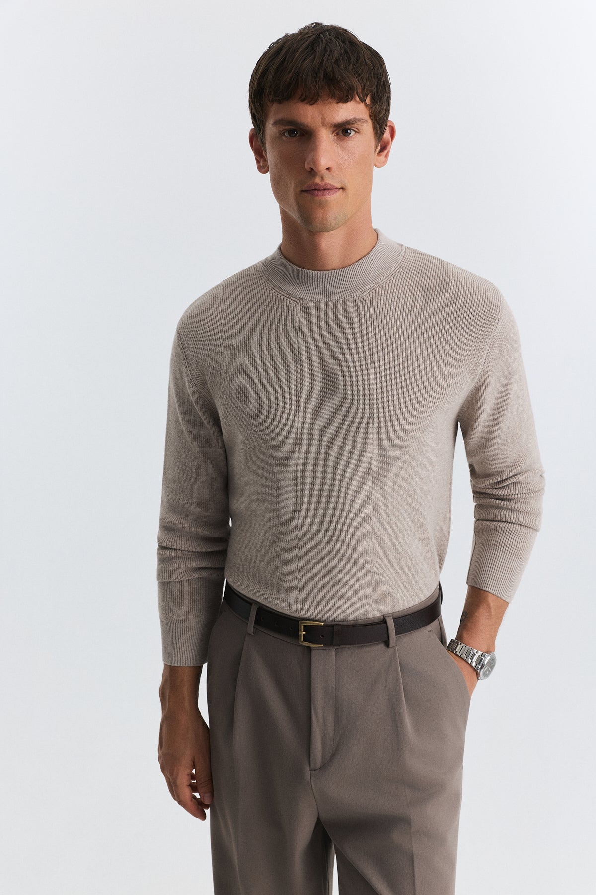Relax Fit Knit Sweater