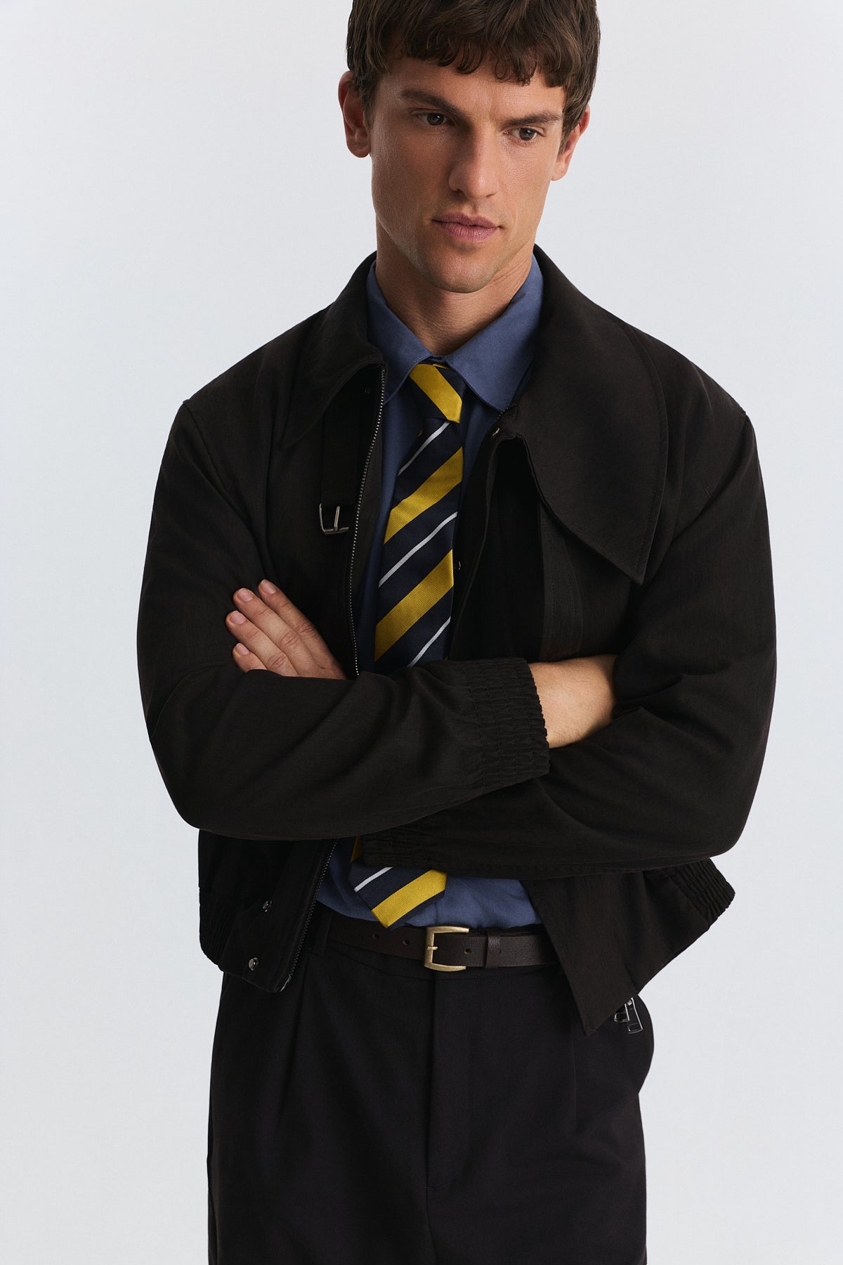 Asymmetrical Collar Jacket