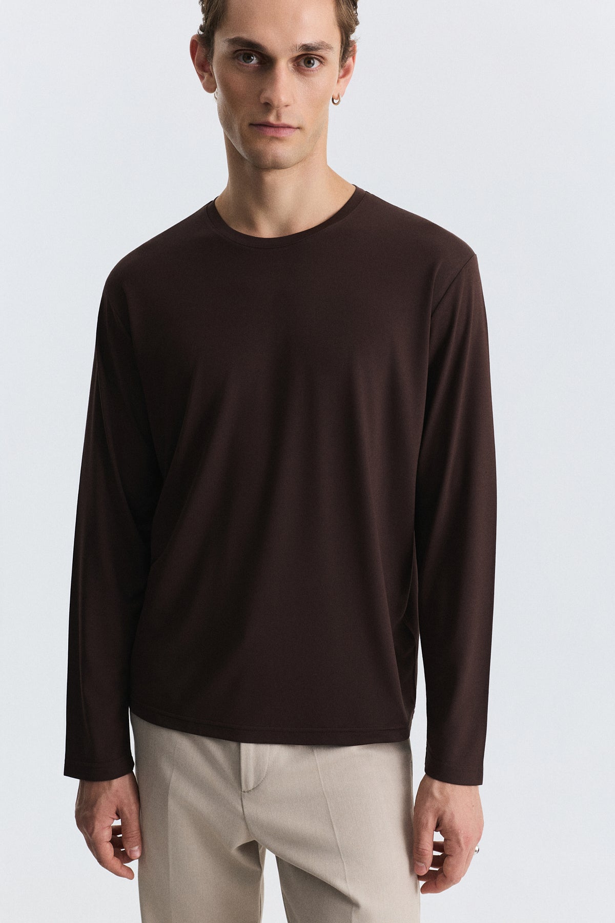 Relax Fit Long-Sleeve T-Shirt